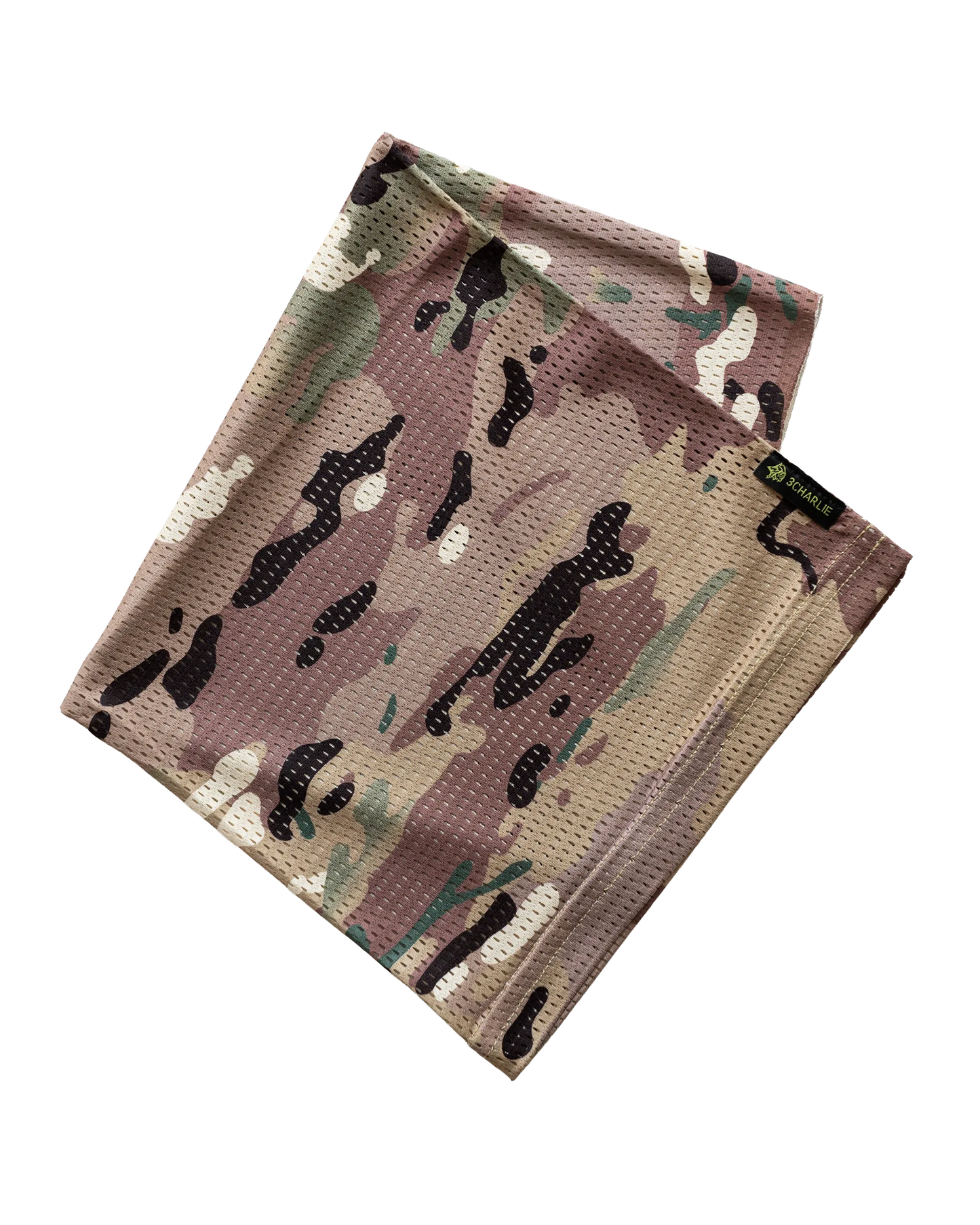 Ventilerande meshbuff i Multicam för fältbruk och maskering.