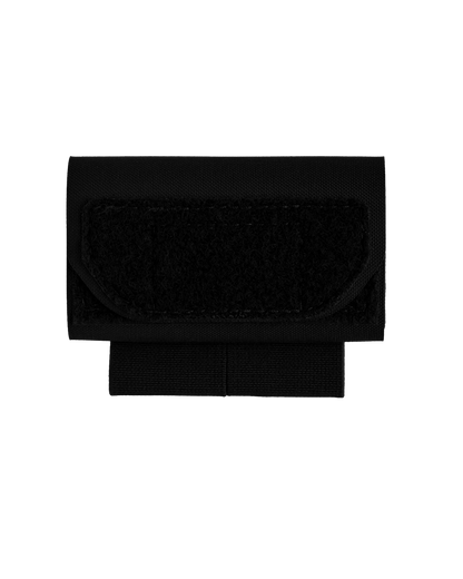 Lågprofilerad AXIS-ficka i Svart, designad för minimal profil och maximal balans på hjälmen.