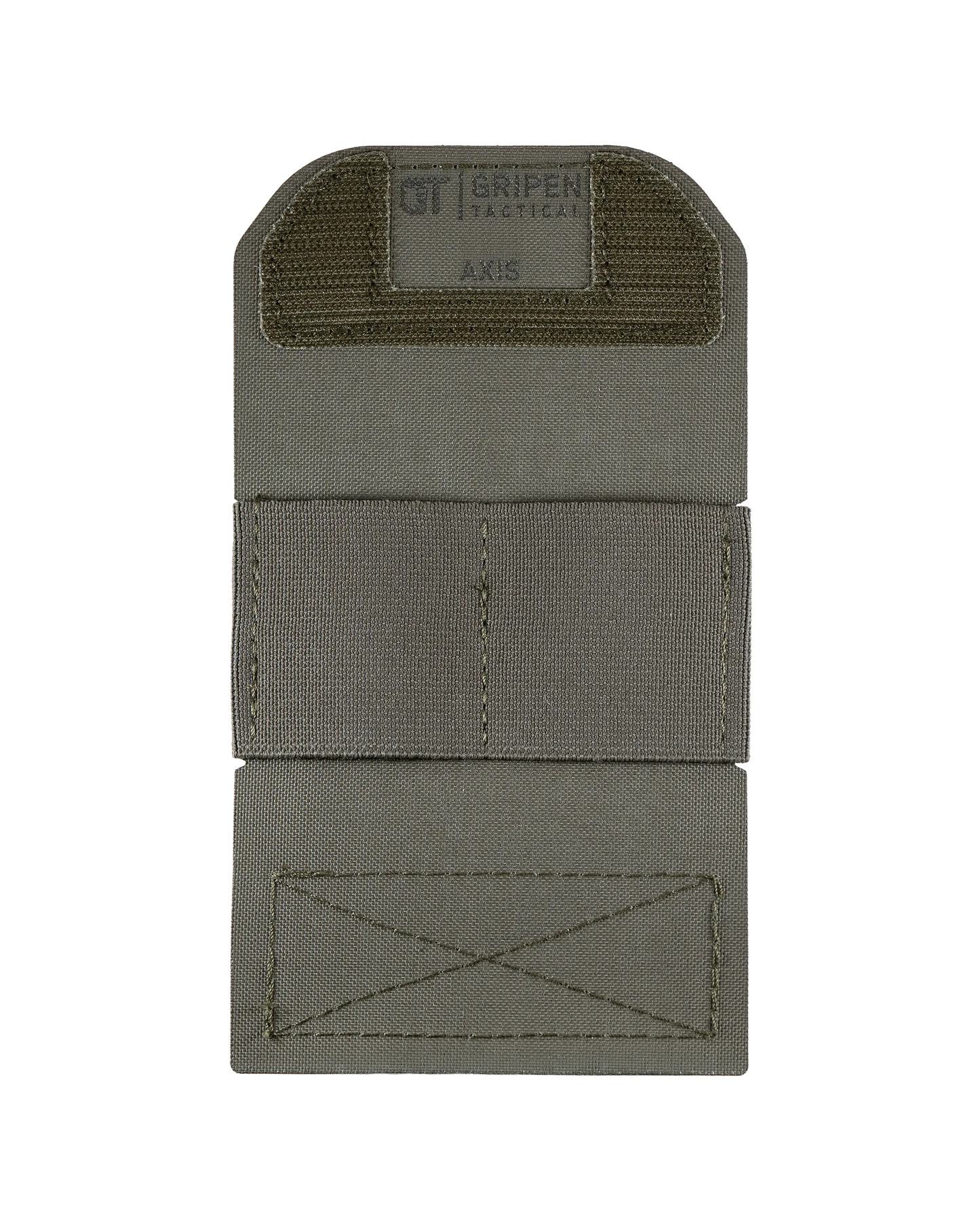 Öppen AXIS-ficka som visar utrymme för motvikter, batterier eller annan nödvändig utrustning.