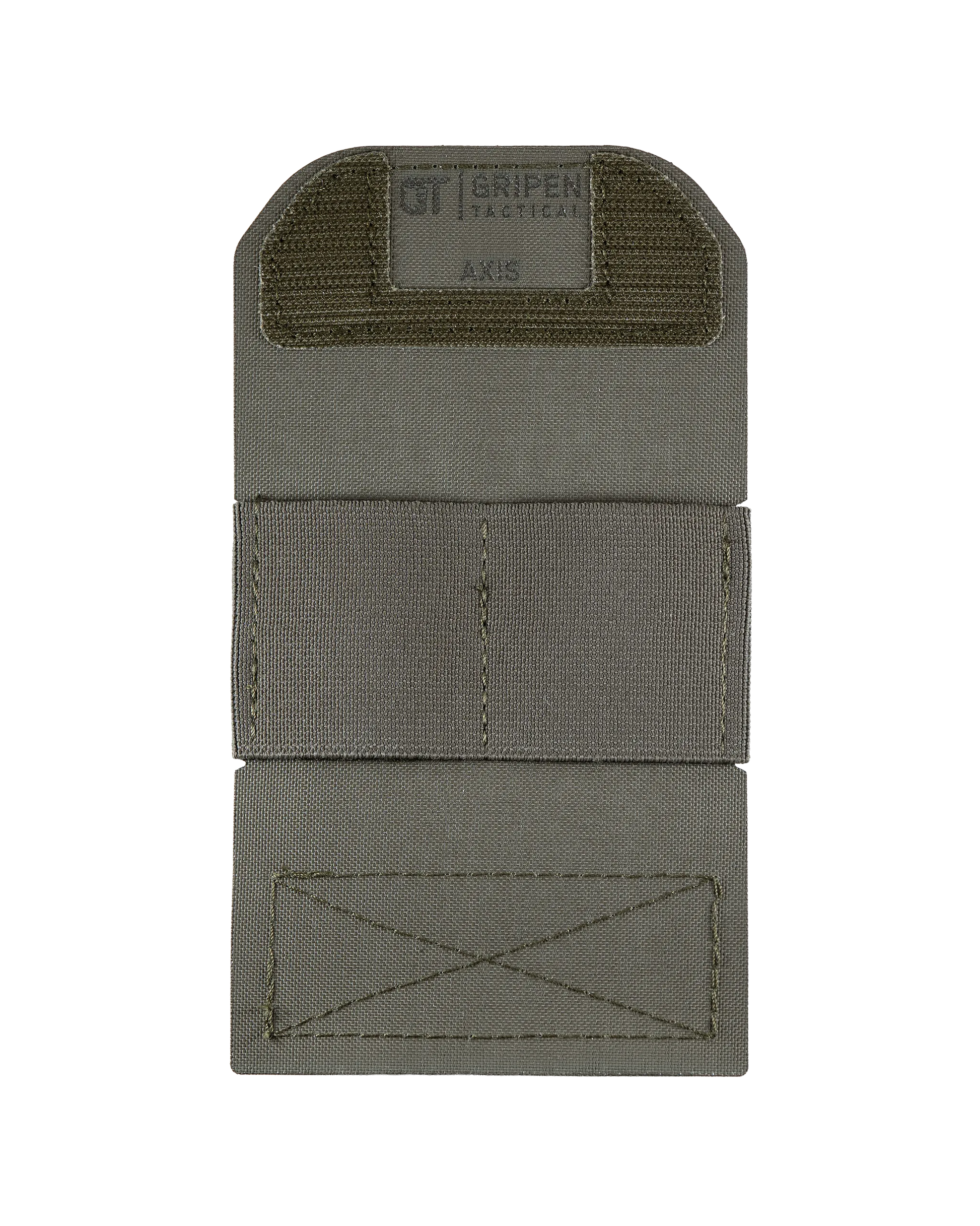 Öppen AXIS-ficka som visar utrymme för motvikter, batterier eller annan nödvändig utrustning.