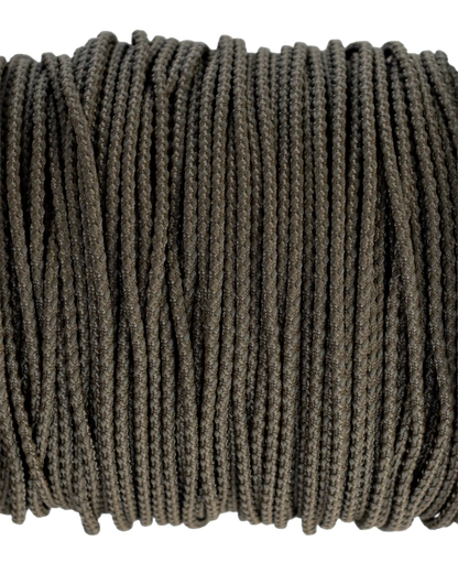 Positive locking cord, 2.5 mm i färgen Ranger Green